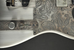 15001 Antique Silver Paisley SteelCaster