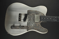 15001 Antique Silver Paisley SteelCaster