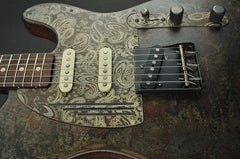 15032 Rust on Cream Paisley SteelCaster