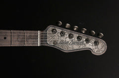 11182 Antique Silver Paisley SteelTopCaster