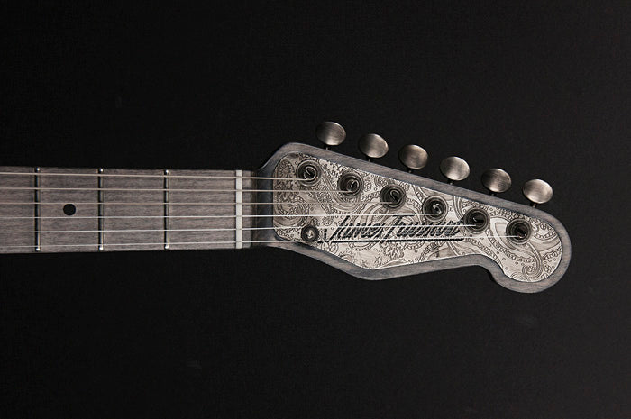 11091 Antique Silver Paisley Deluxe SteelCaster