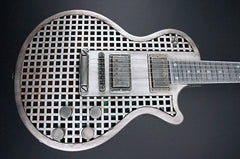 11094 Antique Silver Cage Front SteelDeville