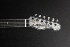 11099 Antique Silver Paisley SteelCaster