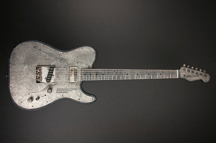 11100 Antique Silver Paisley Deluxe SteelTopCaster