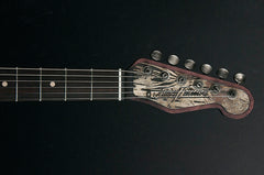 11128 Rust on Cream Bamboo Deluxe SteelCaster