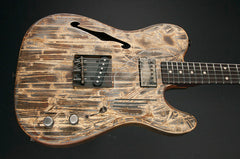 11128 Rust on Cream Bamboo Deluxe SteelCaster