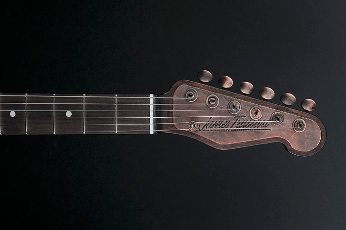 11075 Antique Copper Roses Deluxe SteelCaster