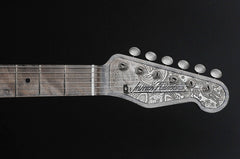 11239 Antique Silver Paisley SteelCaster
