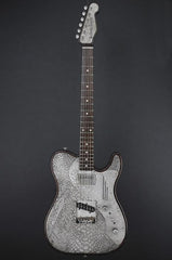 11244 Antique Silver Snakeskin Deluxe SteelTopCaster