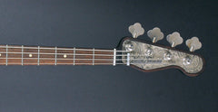 10132 Antique Silver Paisley SteelCaster Bass