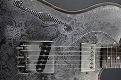 12170 Antique Silver Paisley Deluxe SteelTopCaster