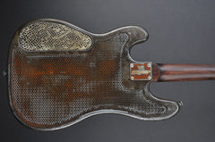 12166 Rust on Cream Snakeskin SteelCaster Bass