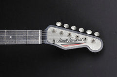 13017 Antique Silver Pinstripe SteelTopCaster