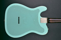 13023 Sea Foam Green on Cream Pinstripe Deluxe SteelCaster