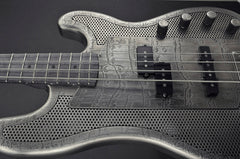 13229 Antique Silver Gator SteelCaster Bass