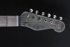 10229 Antique Silver Paisley Deluxe SteelTopCaster