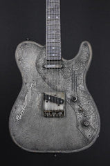 10229 Antique Silver Paisley Deluxe SteelTopCaster