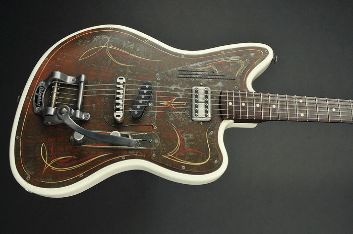 14041 Rust O Matic Pinstripe SteelTeleMaster with B5 Bigsby