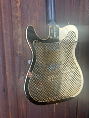 22077 Shiny Gold Caged CadillacCaster