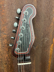 22083 Rusty Pinstriped Deluxe SteelCaster