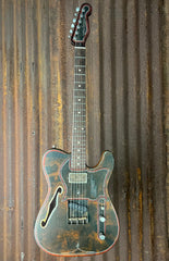 22083 Rusty Pinstriped Deluxe SteelCaster