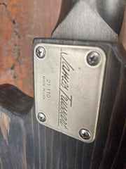 21110 Pinstriped Antique Silver Black Snakeskin Driftwood Steelmaster