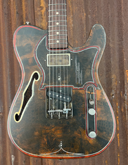 23028 Rusty Pinstriped Deluxe SteelCaster with Glaser B Bender