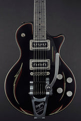 15000 Satin Black Pinstripe SteelDeville with B7 Bigsby