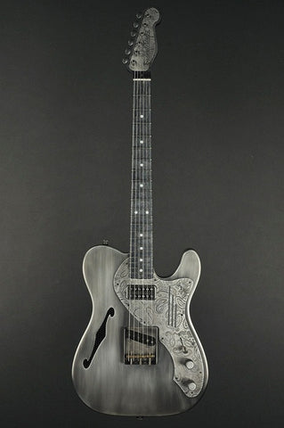 15006 Antique Silver Paisley Deluxe SteelCaster