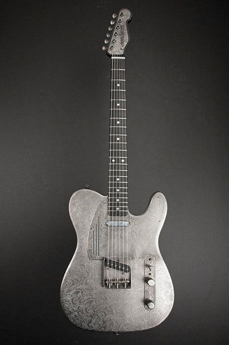 11099 Antique Silver Paisley SteelCaster