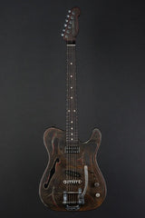 15044 Rust O Matic Pinstripe Deluxe SteelCaster with B5 Bigsby
