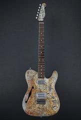 11152 Rust on Cream Paisley Deluxe SteelCaster