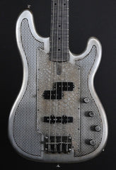 10264 Antique Silver Snakeskin SteelCaster Bass