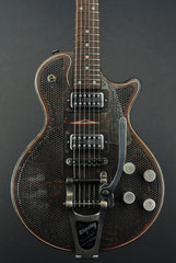 14035 Rust O Matic Pinstriped Holey SteelDeville with B7 Bigsby