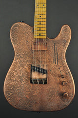 14090 Antique Copper Paisley Deluxe SteelCaster