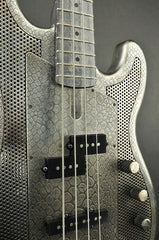 13174 Antique Silver Snakeskin SteelCaster Bass